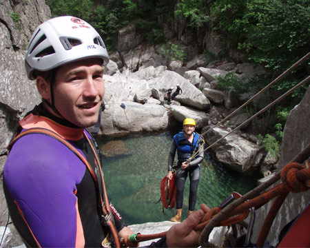 Stage de Canyoning entre Lozère et Ardèche