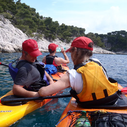 STage de Kayak de mer à Bandol