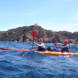 Stage de Kayak de mer en mediterrannée